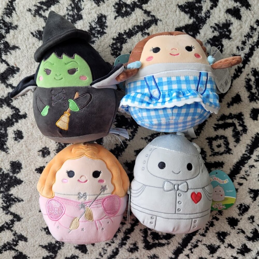 Wizard of Oz Squad Squishmallows 8" NEW set of 4